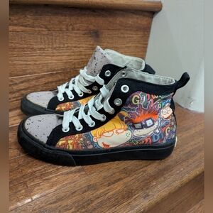Limited edition Rugrats sneakers Black Women's or youth size 5